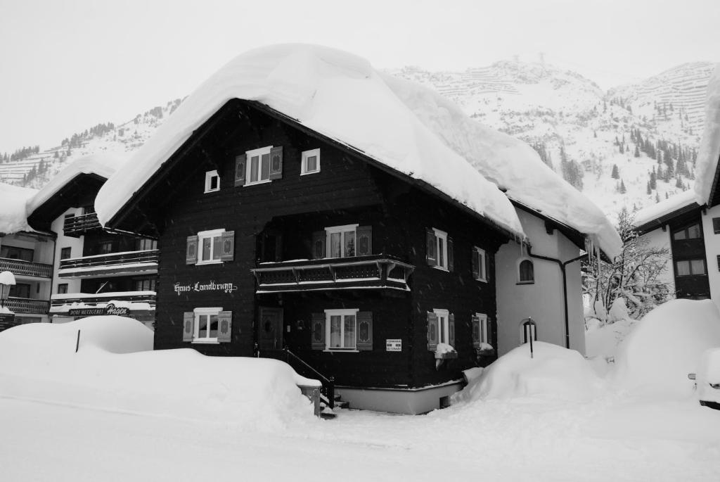 Ferienwohnung Haus Landbrugg Lech am Arlberg Exterior foto